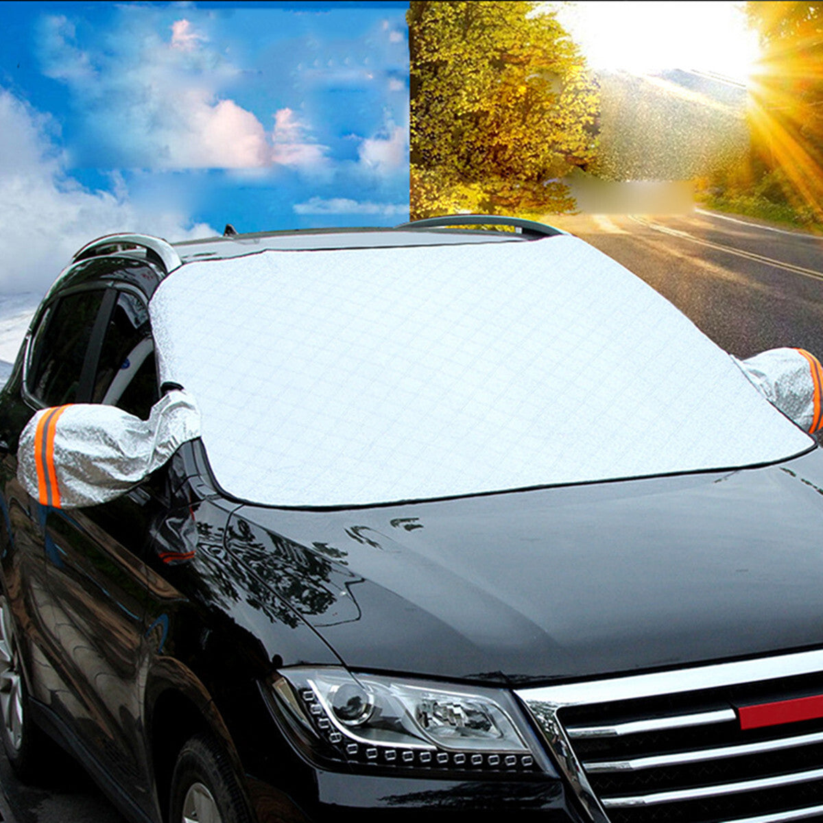 Apex FrostShield — Magnetic All-Season Windshield Cover