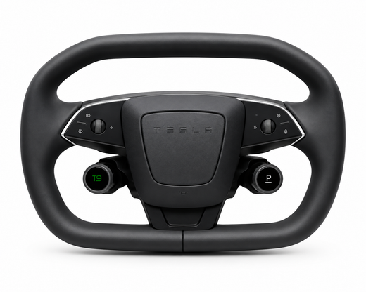 Apex T9 Cyber Steering Wheel™ | Rotary Control Wheel for Tesla Model 3 & Model Y