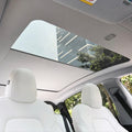 Smart Voice-Controlled Retractable Electric Sunshade | Tesla Model Y & Model Y Juniper