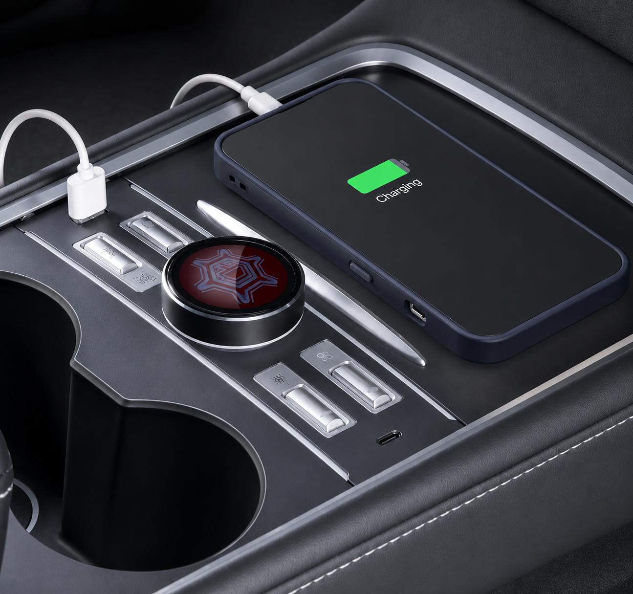 LCD Intelligent Control Docking Station Knob — AS2059