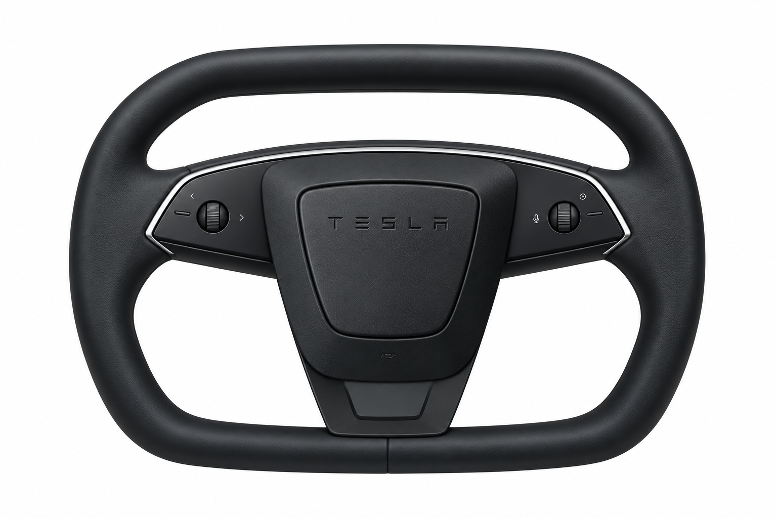 Cybertruck-Style Steering Wheel for Tesla Model 3 Highland & Model Y Juniper