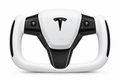 Yoke-Style Carbon Fiber Steering Wheel – Ellipse Nappa Leather