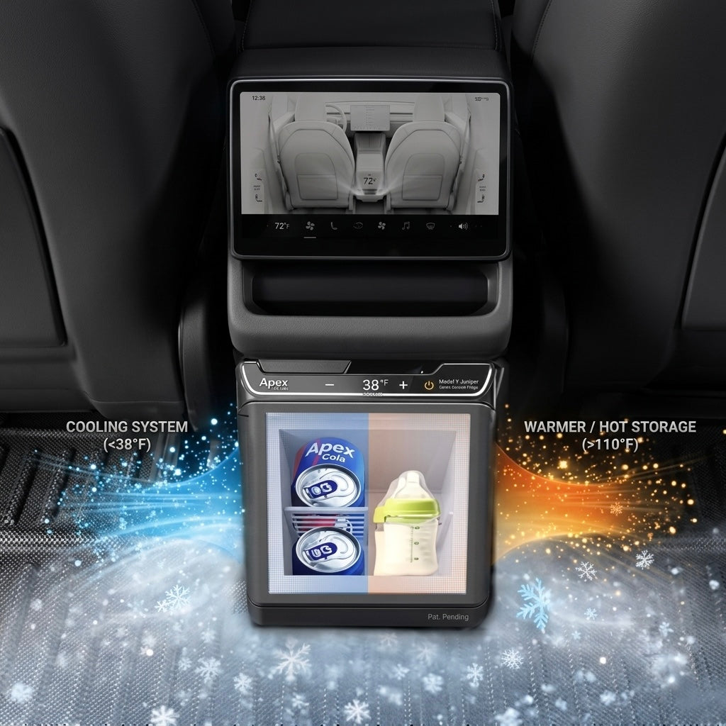 Apex Centre Console Fridge | Tesla Model Y Juniper