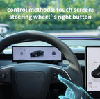 Apex F9 Pro 8.9" HD Dashboard Screen with Wireless Apple CarPlay & Android Auto | Tesla Model 3, Highland & Model Y