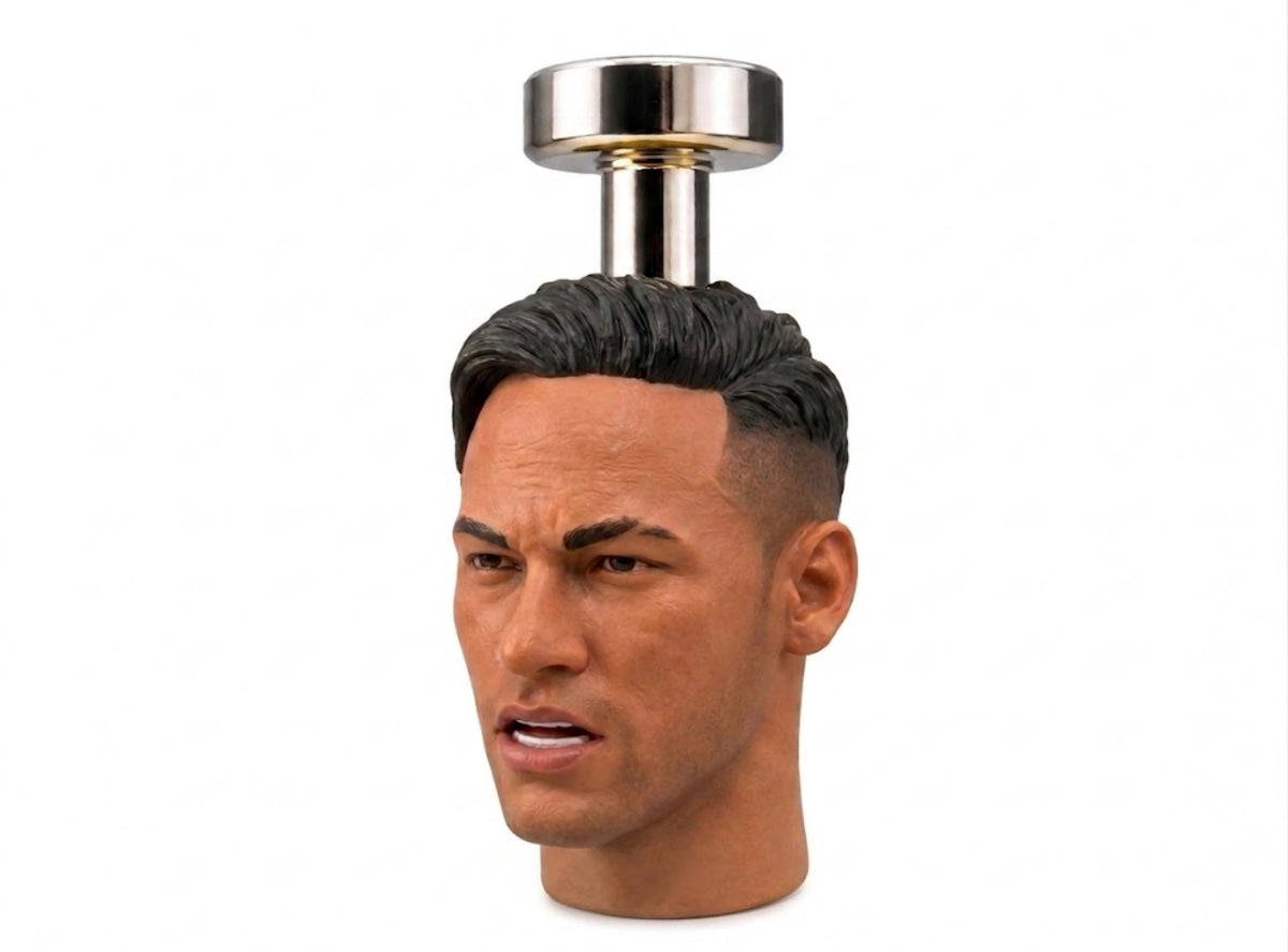 Magnetic Mini Head Buddy — Tesla Car Interior Figurine