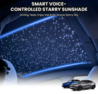 Smart Voice-Controlled Starry Sky Sunshade | Tesla Model Y, Model Y Juniper & Cybertruck