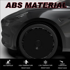 Apex Wheel Covers — Pure Black