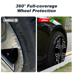 Apex Wheel Covers — Black Flower