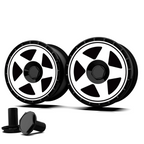 Apex Wheel Covers — Onyx