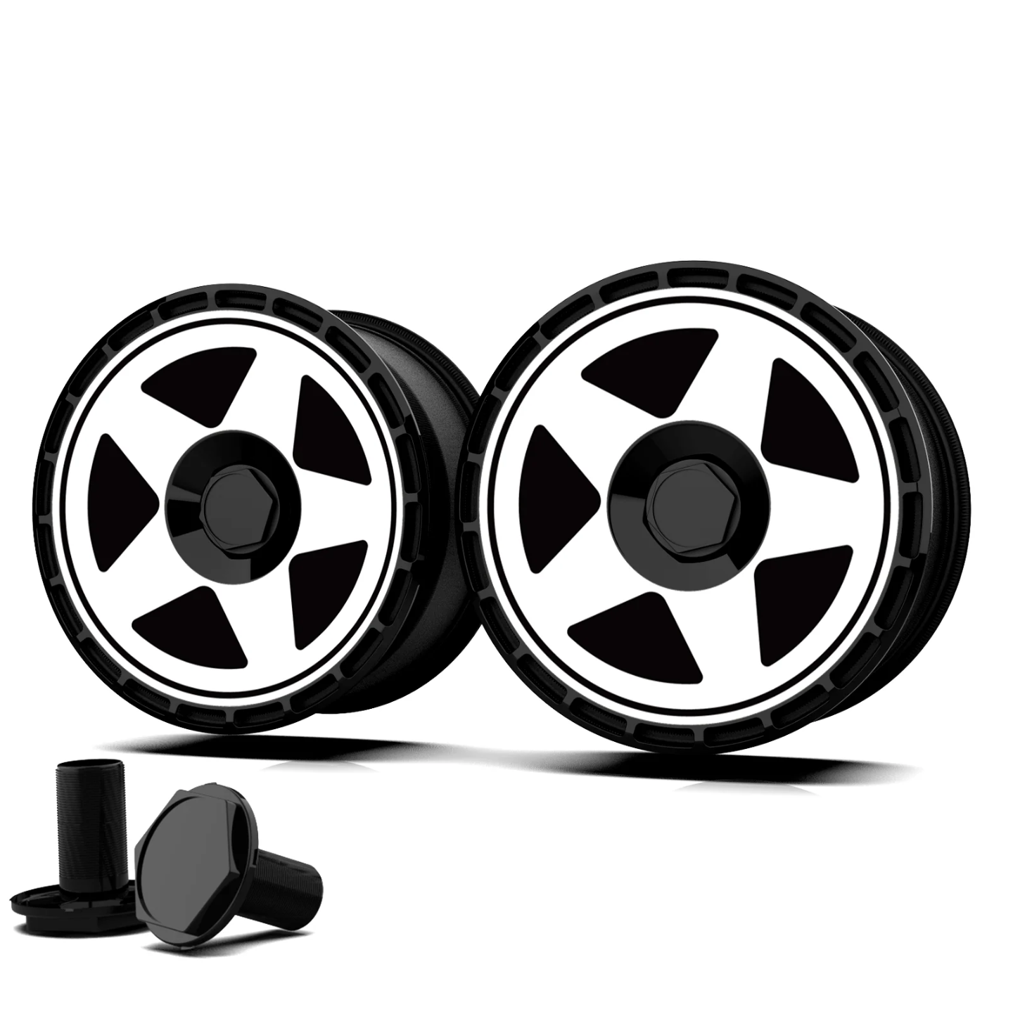 Apex Wheel Covers — Onyx