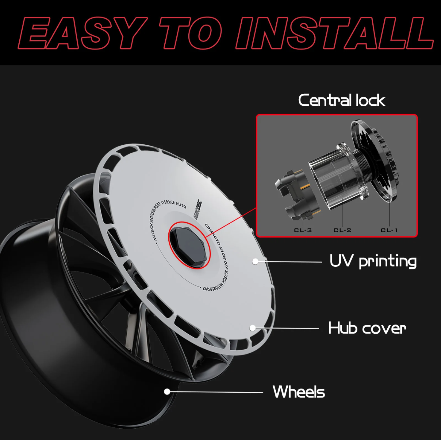 Apex Wheel Covers — Aero Disc