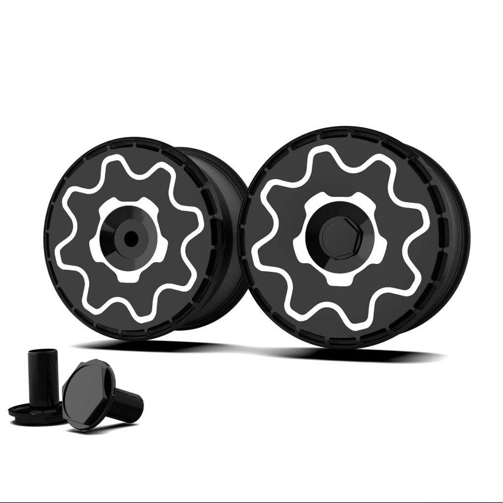 Apex Wheel Covers — Flower