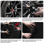 Apex Wheel Covers — Flower