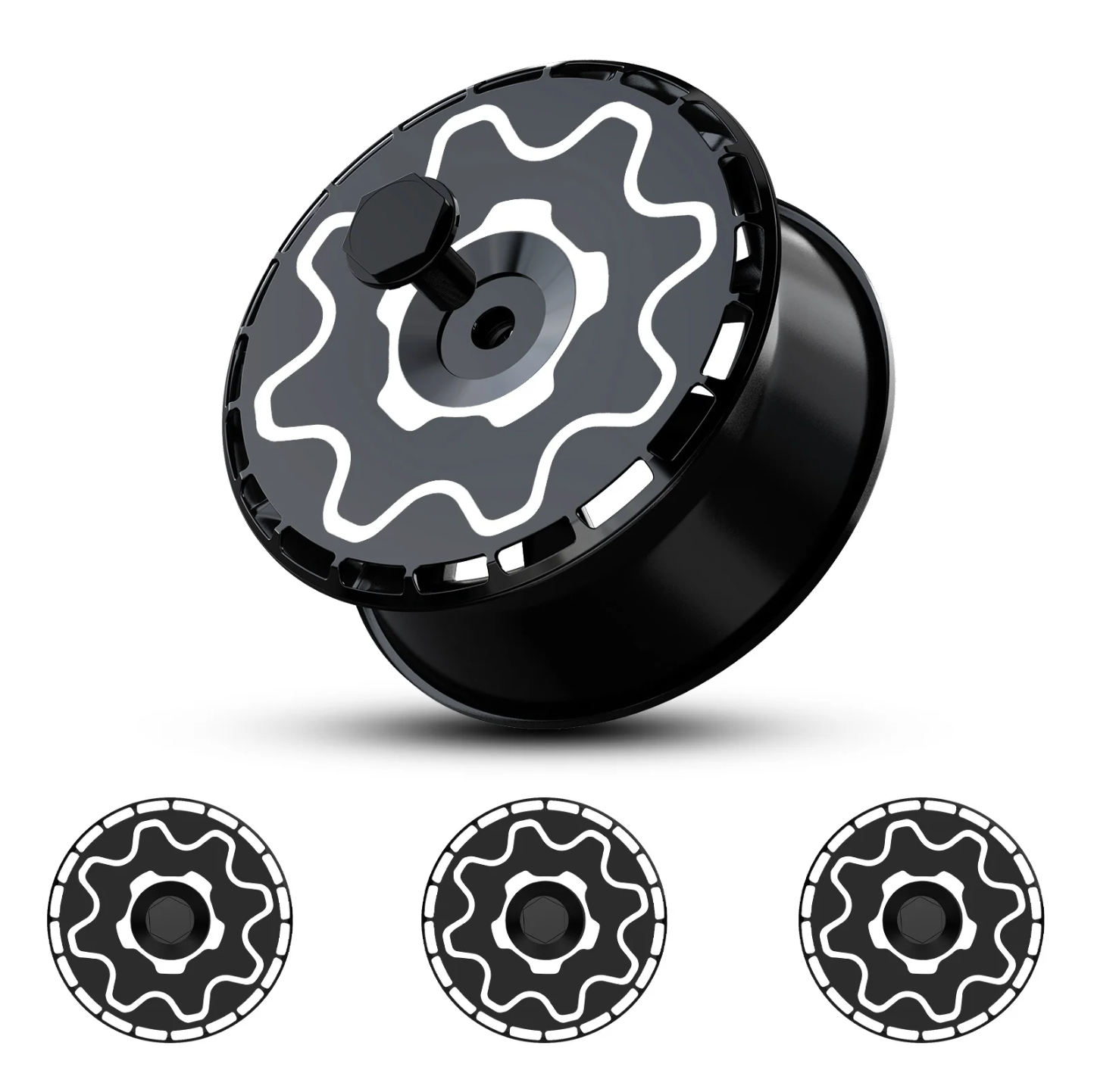 Apex Wheel Covers — Flower