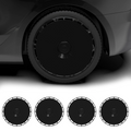 Apex Wheel Covers — Pure Black