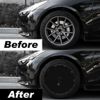 Apex Wheel Covers — Pure Black