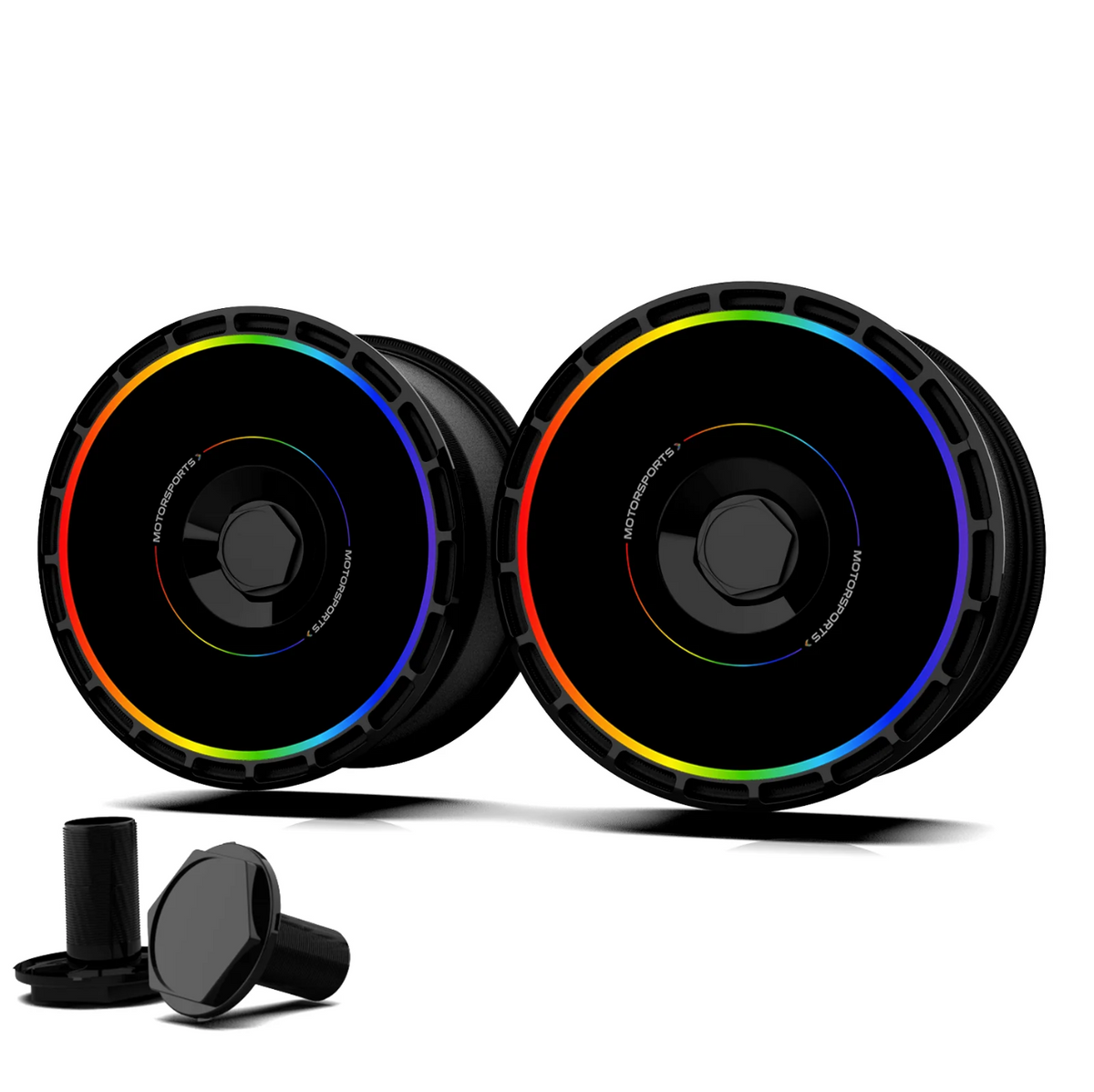 Apex Wheel Covers - Rainbow
