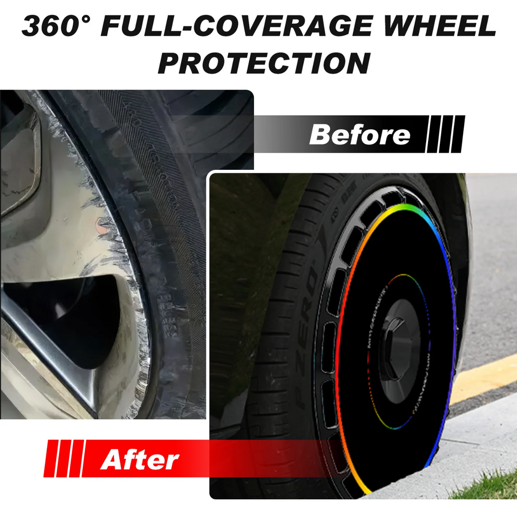 Apex Wheel Covers - Rainbow