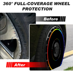 Apex Wheel Covers - Rainbow