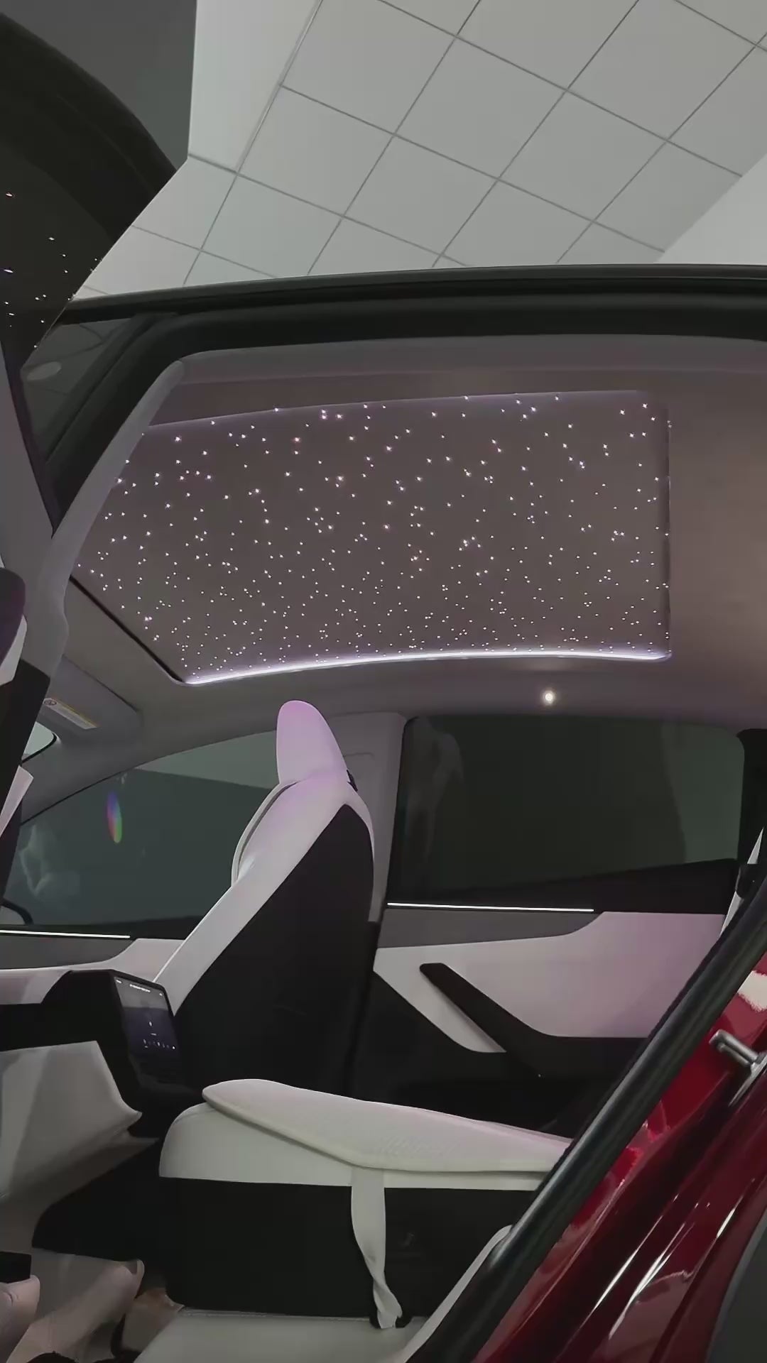 Smart Voice-Controlled Starry Sky Sunshade | Tesla Model Y, Model Y Juniper & Cybertruck
