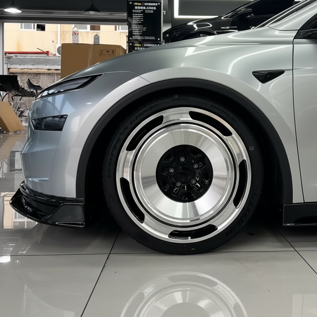 Wheel Close-Up On Car